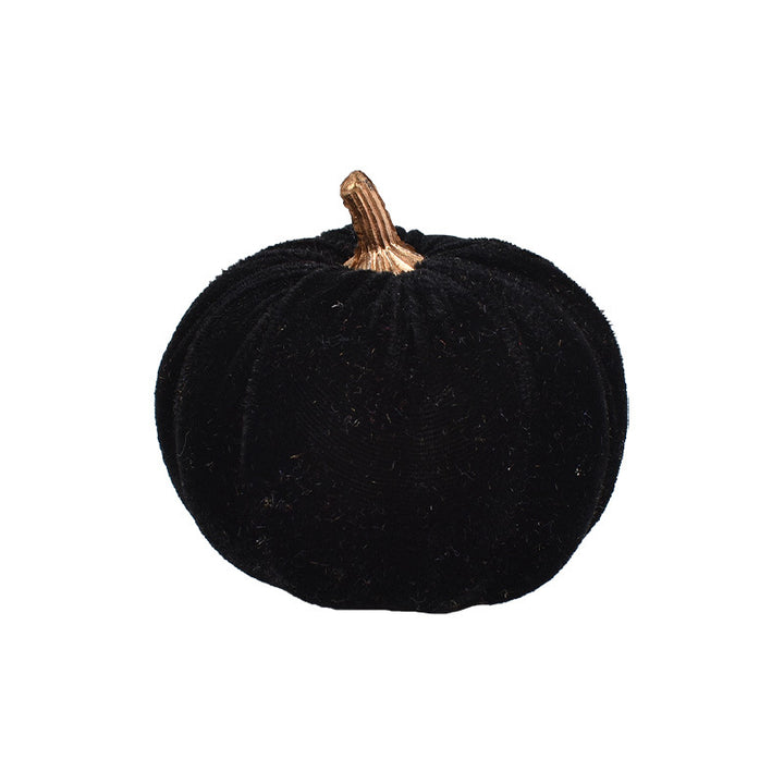 Samet-Pumpkin decorative figure with decorative stem