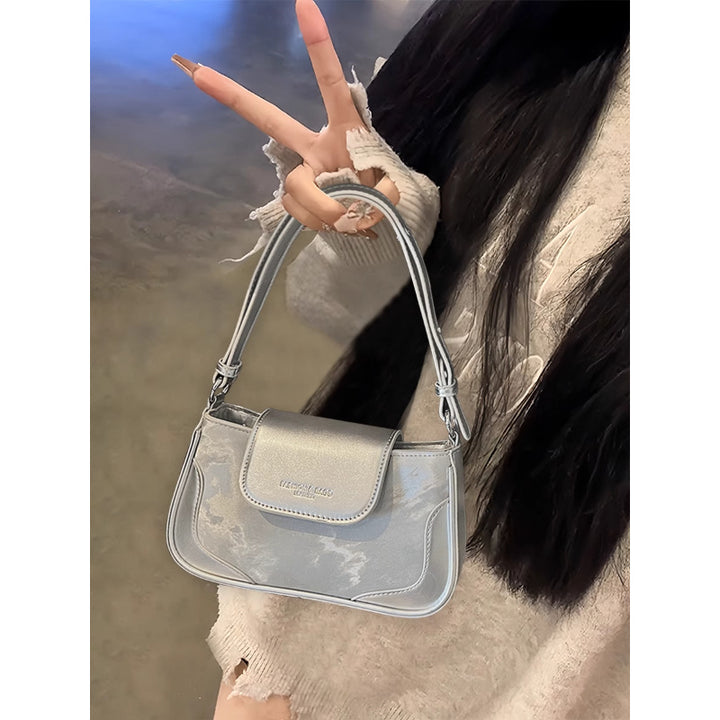 Chic Metallic Crossbody Bag Kalsten