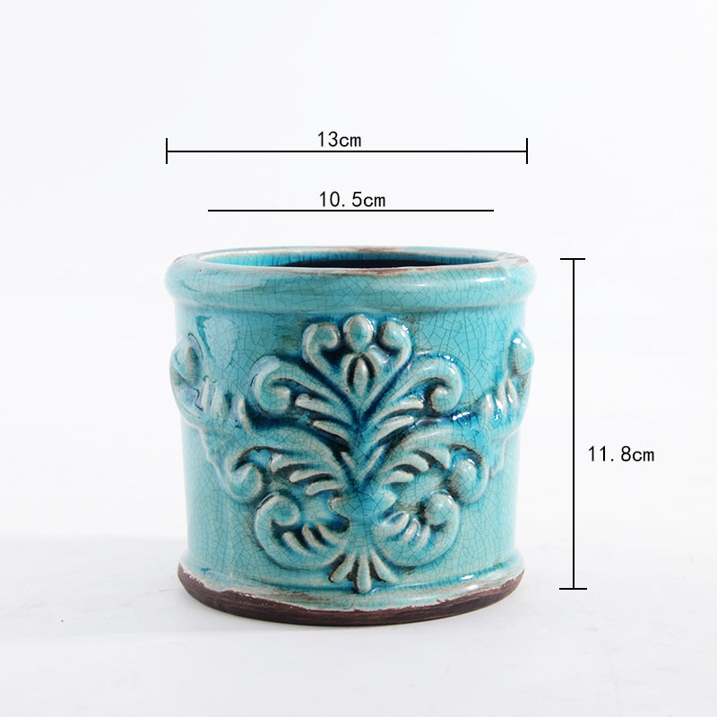 Elegant ceramic flower pot Kalsten