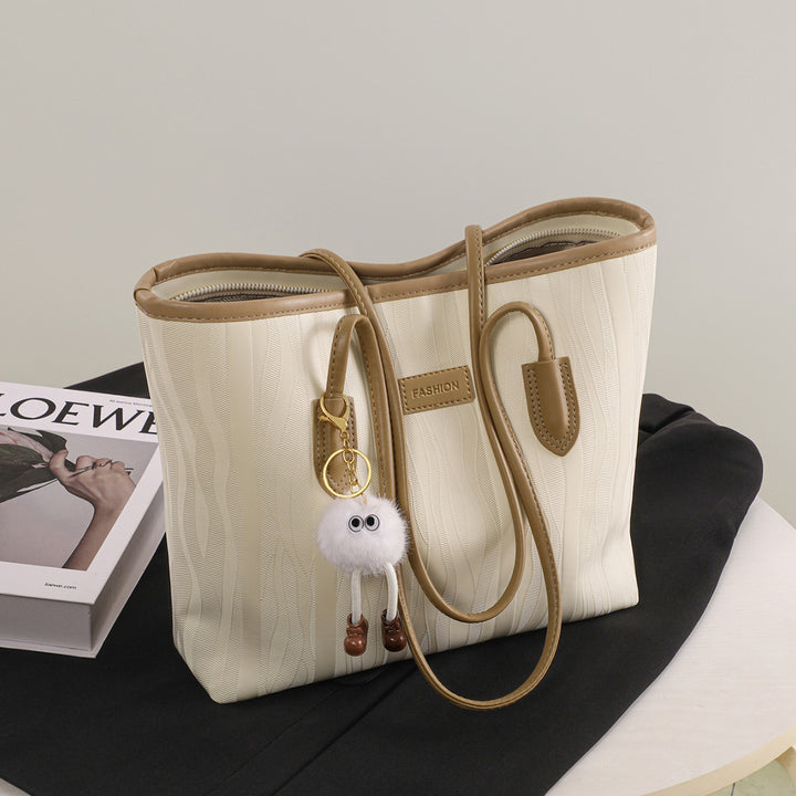 Textured Large Tote Bag Kalsten