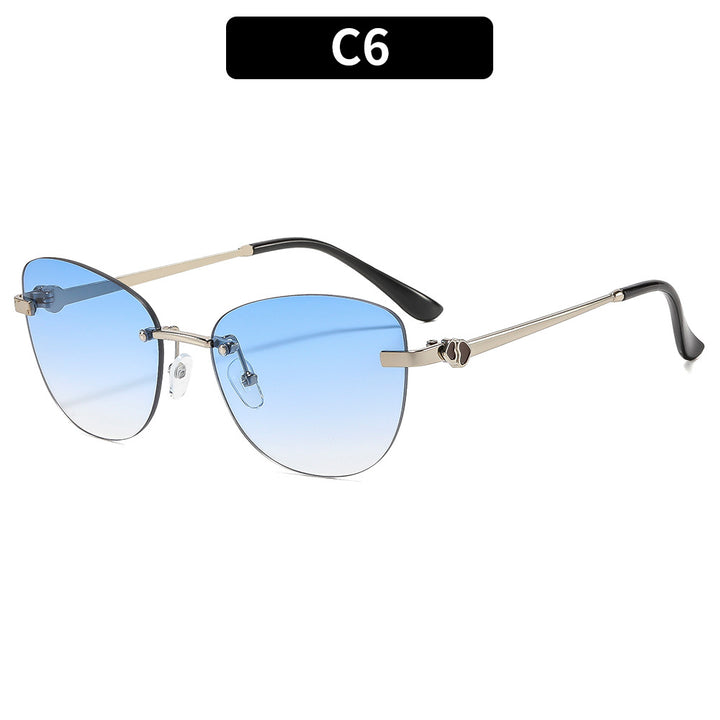 Luxurious Gradient Lens Fashion Sunglasses
