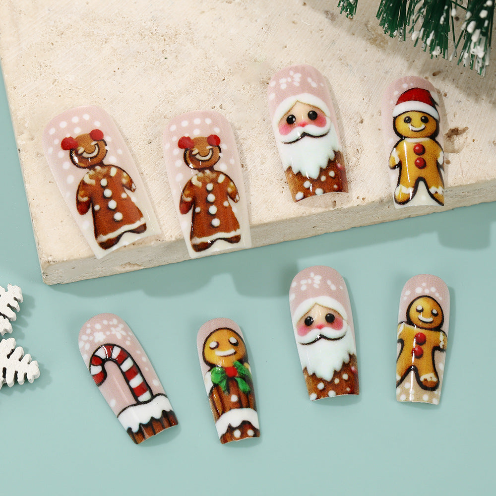 Christmas art nails with festive designs Kalsten