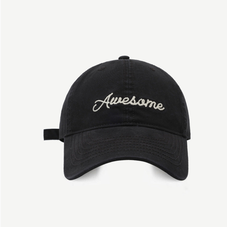 Embroidered Cotton Adjustable Cap