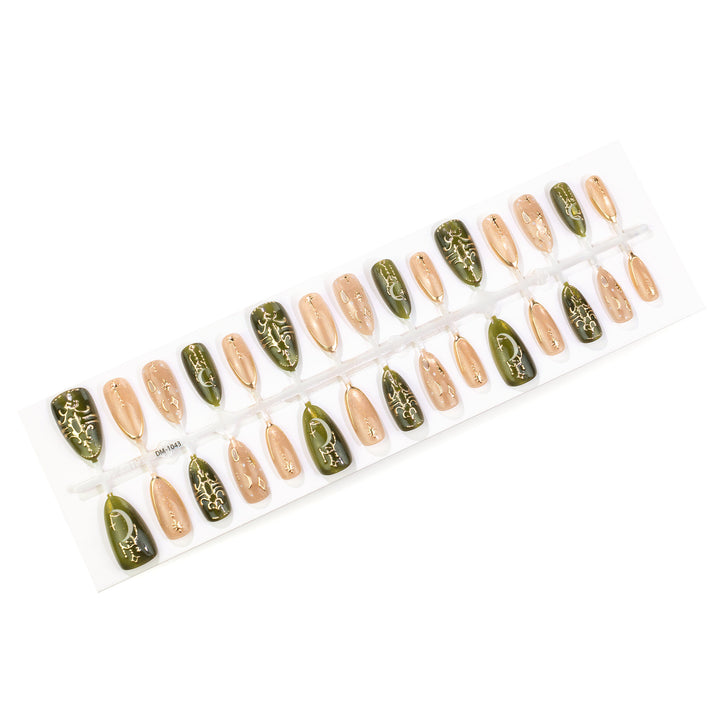 Celestial Design Press-On Nail Set