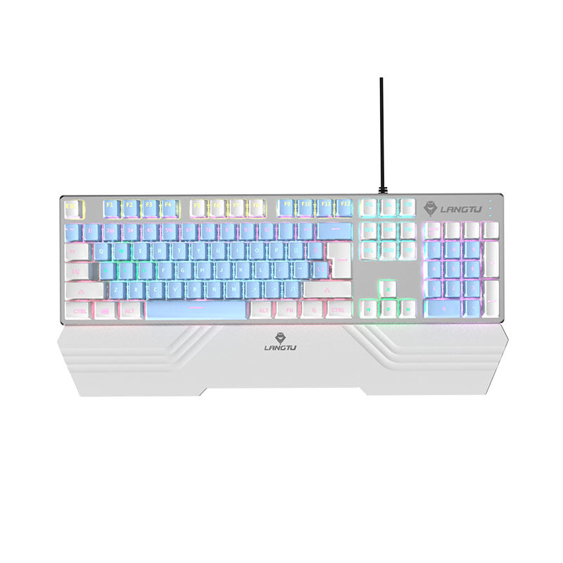 Wired Mechanical Keyboard with RGB Lighting Effects Kalsten