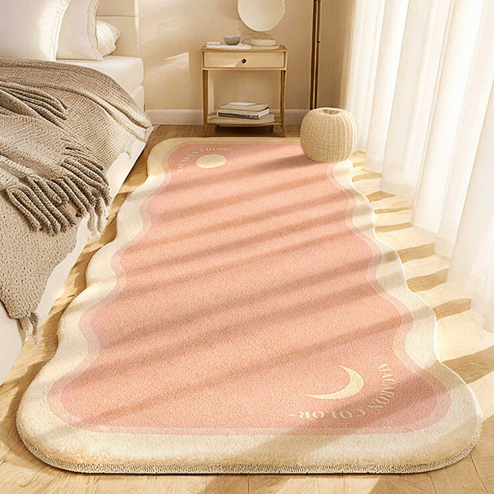 Playful Scalloped Area Rug