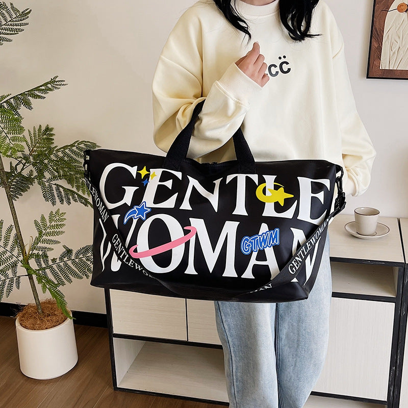 Trendy Graphic Tote Bag Kalsten