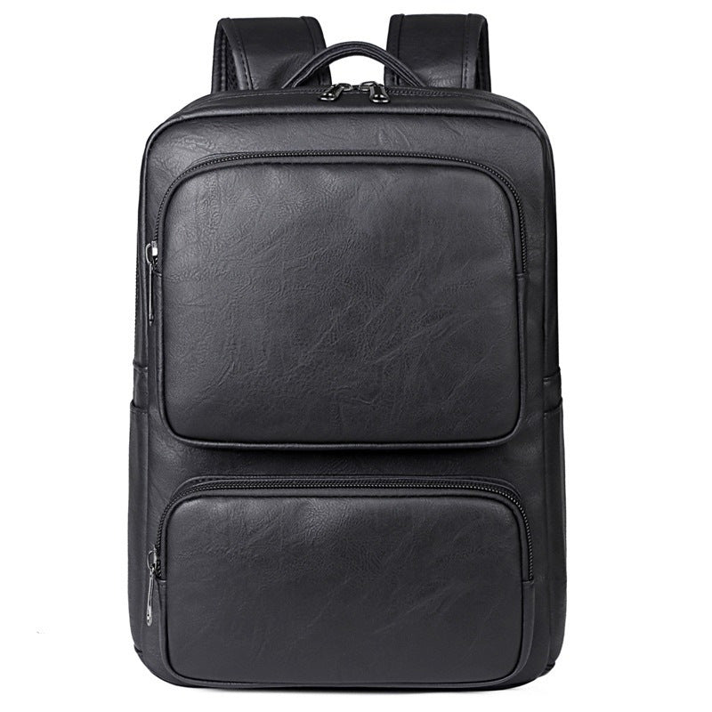 Premium Leather Business Laptop Backpack Kalsten