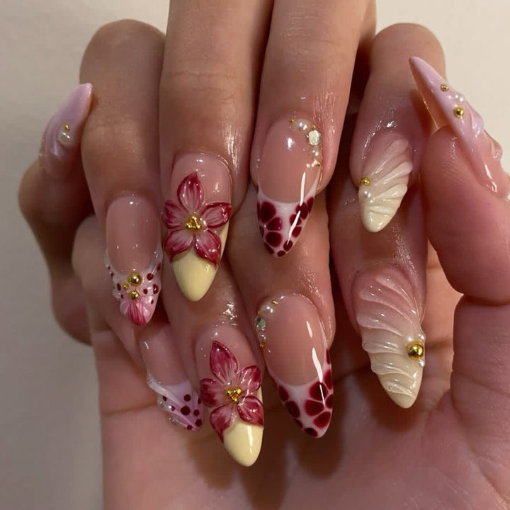 Artistic Floral Nail Design Kit Kalsten