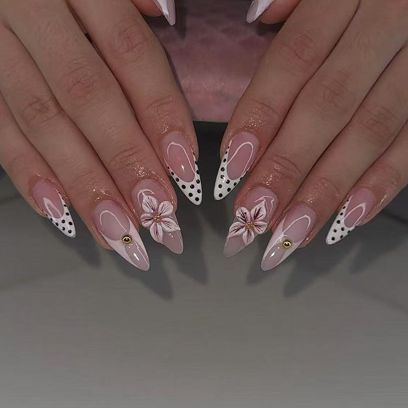 Elegant Stiletto Nail Enhancements Kalsten