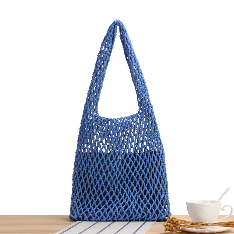 Net bag made of handcrafted natural material Kalsten