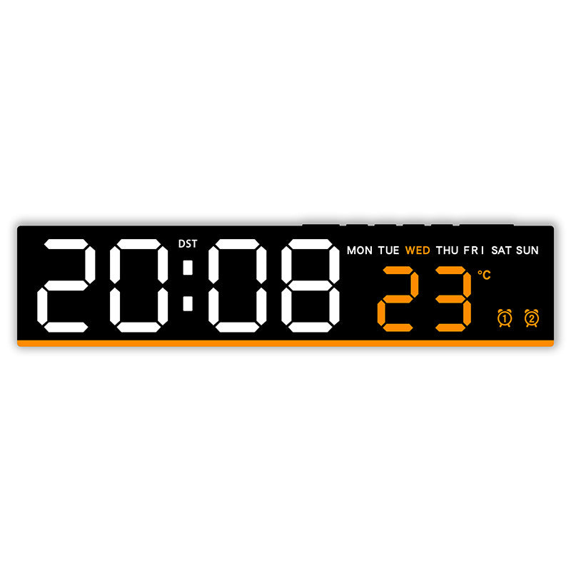 Digital LED weather clock with large display Kalsten