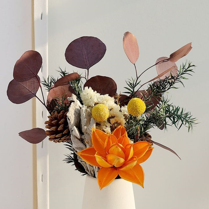 Dried Floral Decorative Arrangement