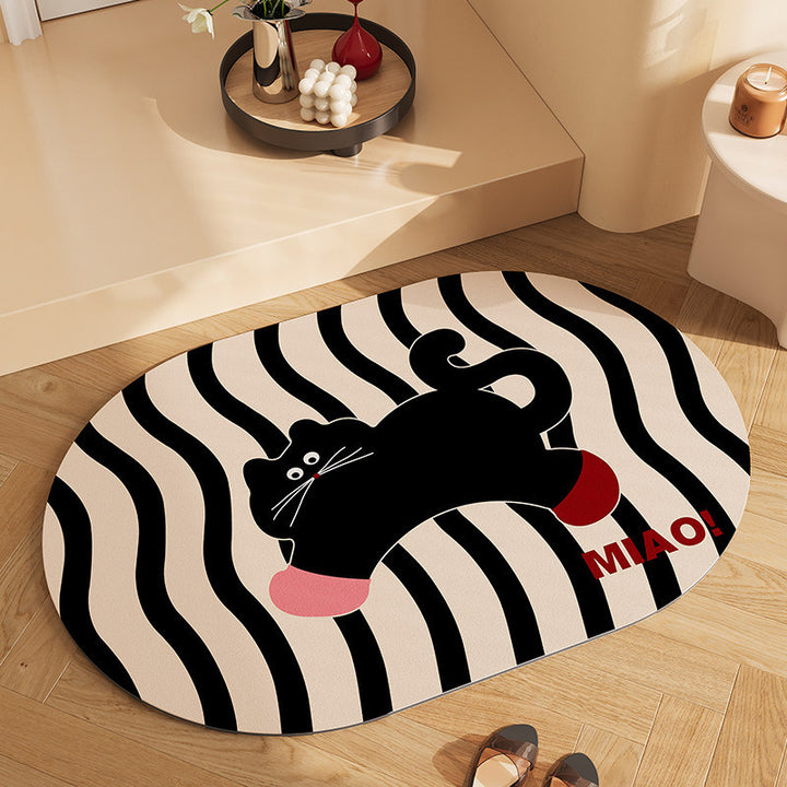 Fun Animal-Themed Bath Mat