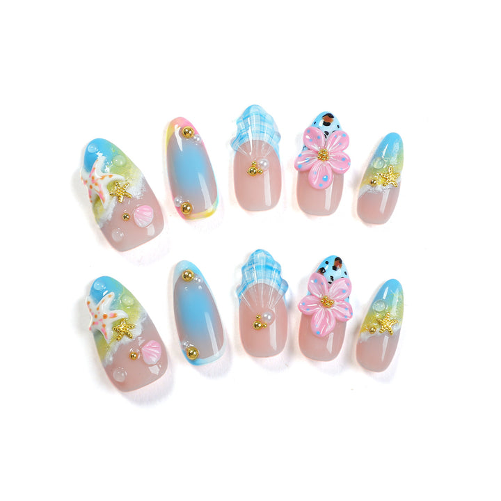 Creative Nail Art Set with Maritime Design Kalsten
