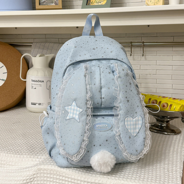 Whimsical Bunny-Ear Design Backpack Kalsten