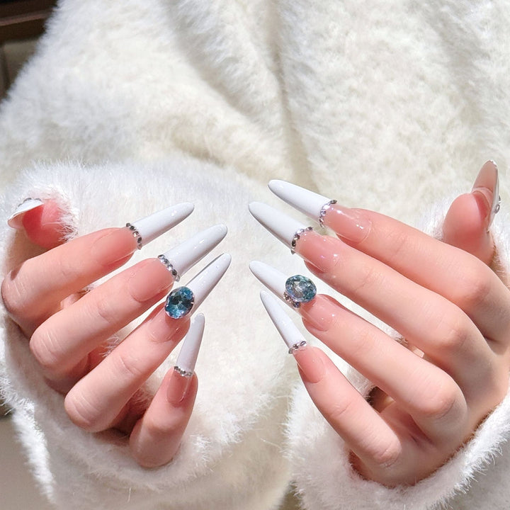 Stylish Stiletto Press-On Nail Extensions Kalsten