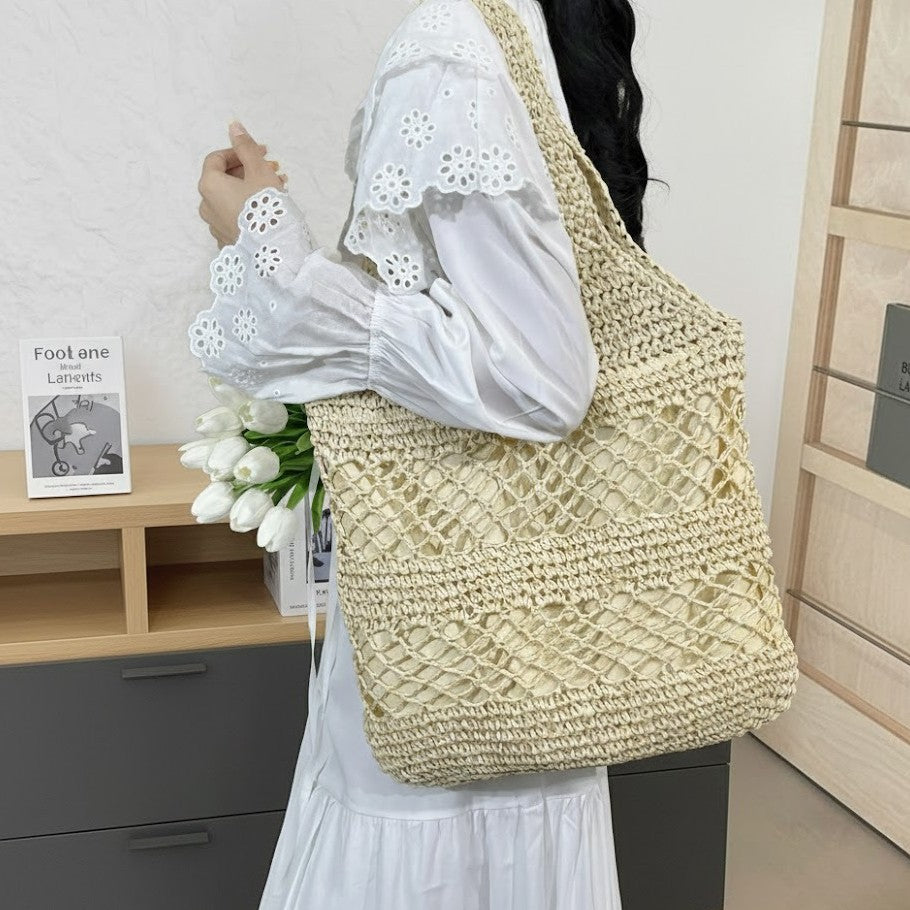 Handcrafted mesh tote bag Kalsten