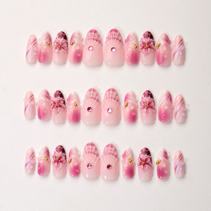 Artistic Stiletto Nail Design Kalsten