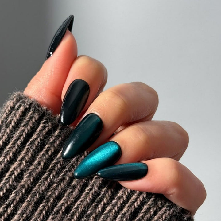 High-Gloss Stiletto Press-On Nail Set with Elegant Finish Kalsten