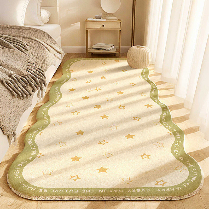 Playful Scalloped Area Rug