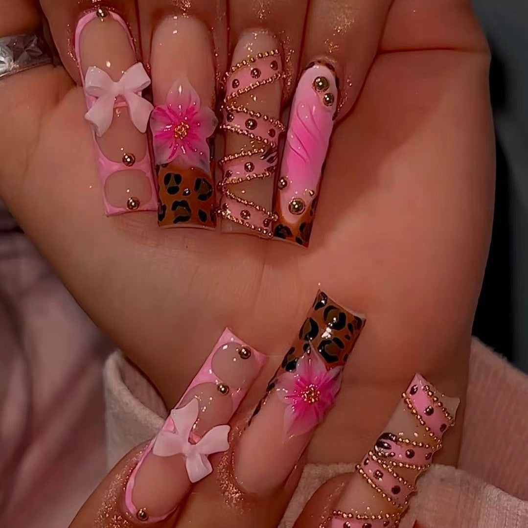 Decorative Press-On Nail Art Set Kalsten 1787368939