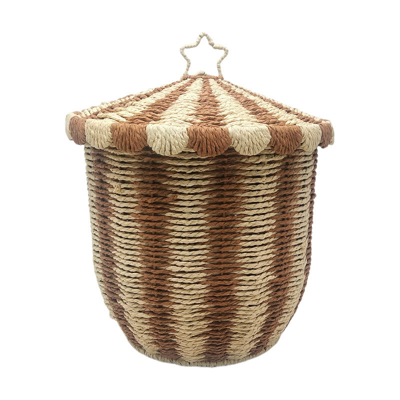 Decorative Woven Storage Canister Kalsten