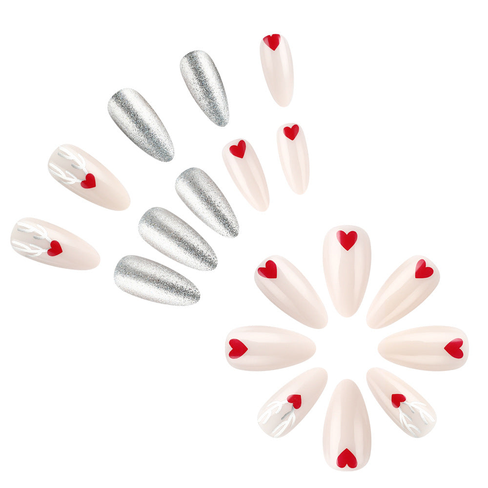 Artistic Holiday-Themed Press-On Nail Set Kalsten