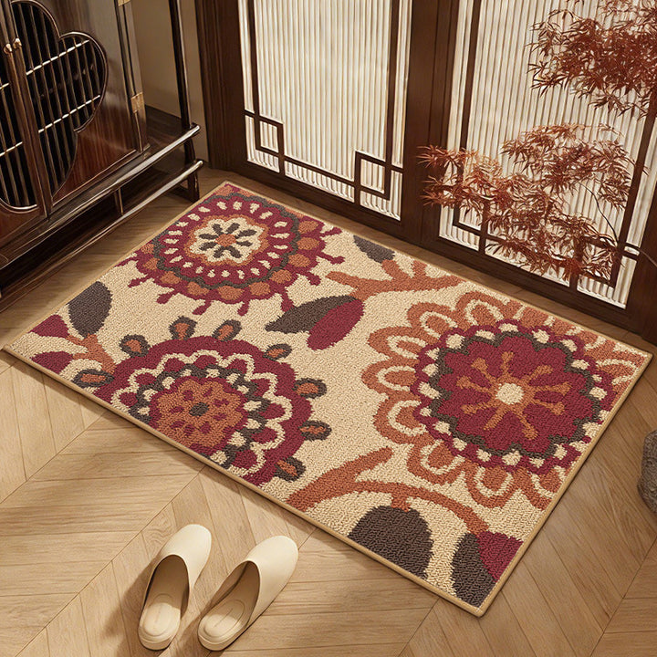Artistic Floral Area Rug