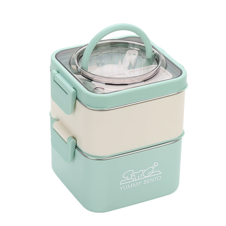 Portable Multi-Compartment Lunch Carrier