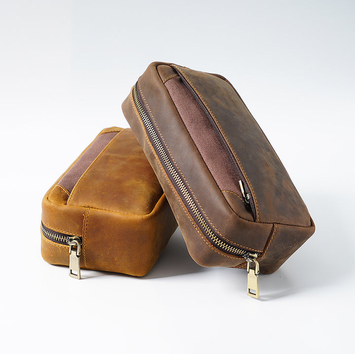 Versatile Leather Pencil Case