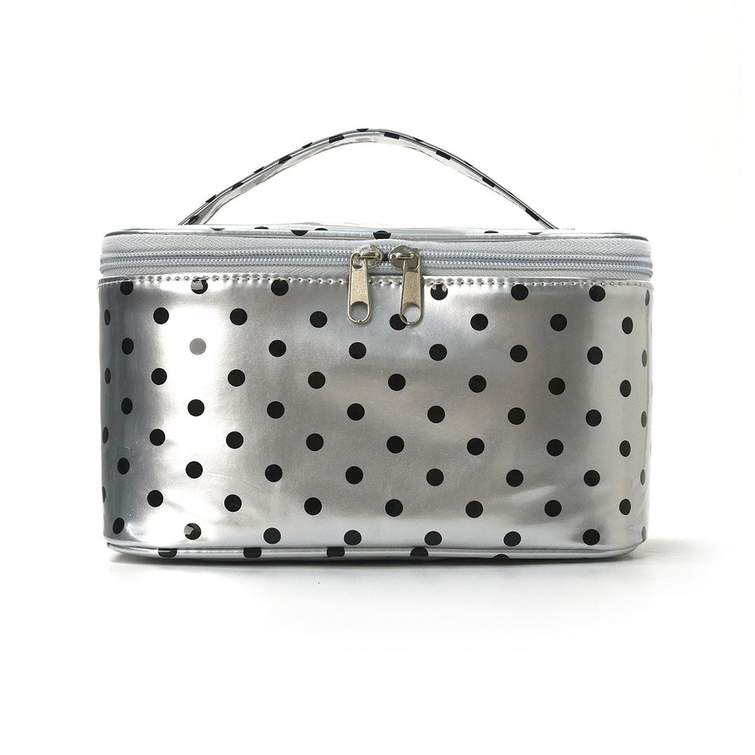 Cosmetic organizer with carry handle and water-repellent coating Kalsten
