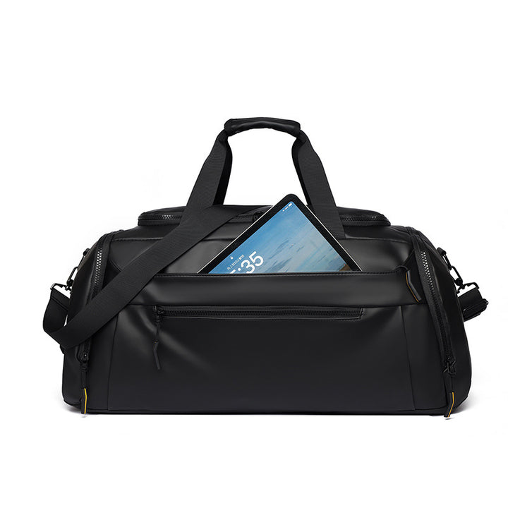 Men's Sporty Travel Bag with Water-Repellent Design Kalsten