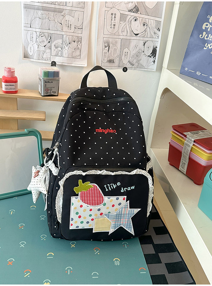 Cute Illustrated Graphic School Backpack Kalsten