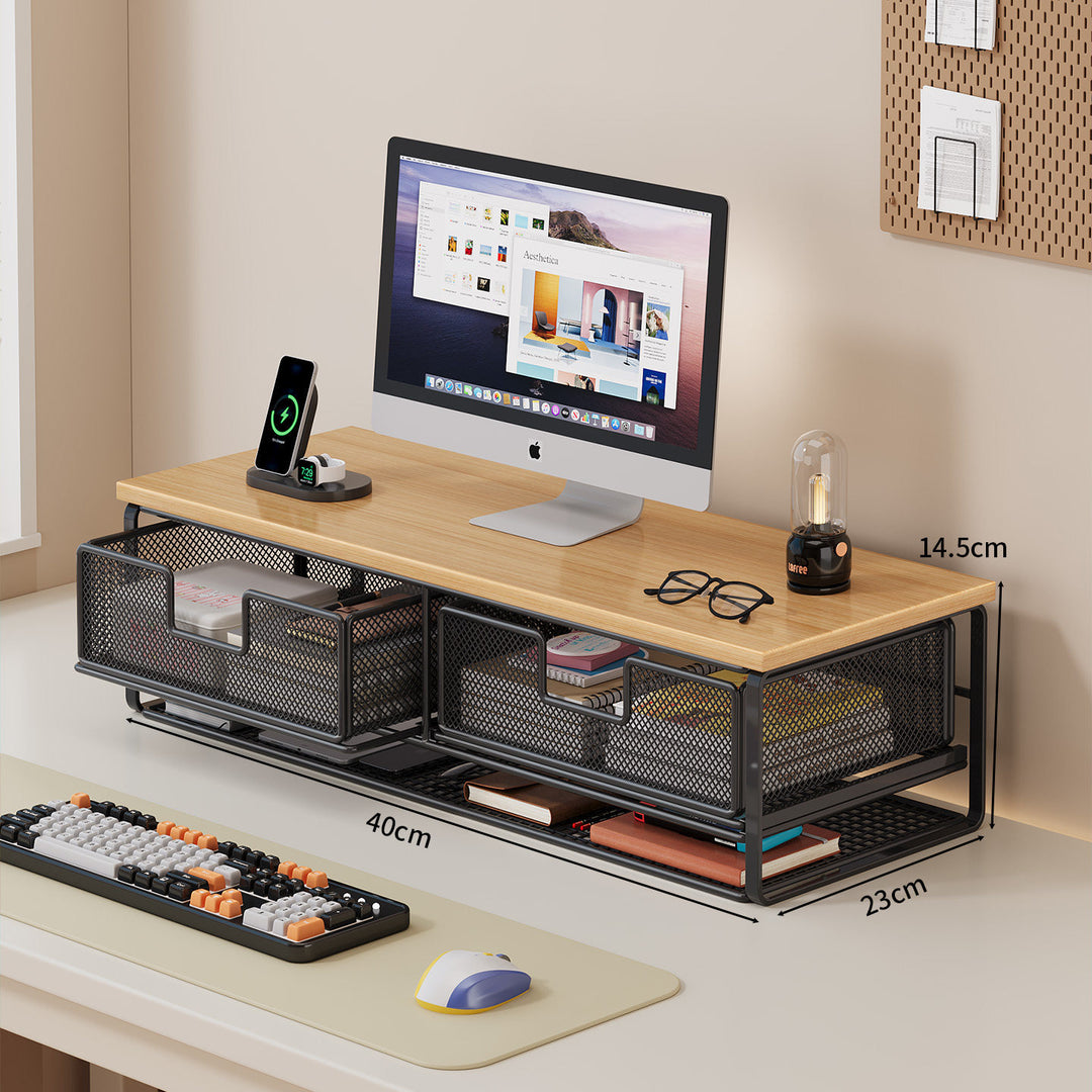 Multi-Functional Wire Mesh Desktop Organizer Kalsten