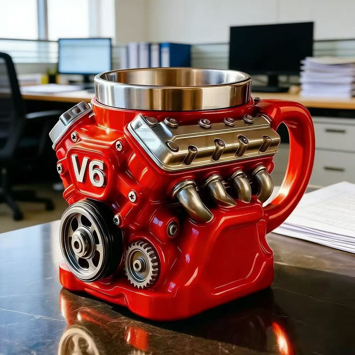 Mug in V6 Engine Design Kalsten