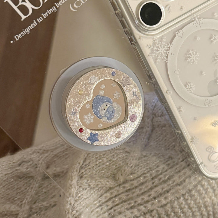 Smartphone Finger Holder with Winter Motif Kalsten