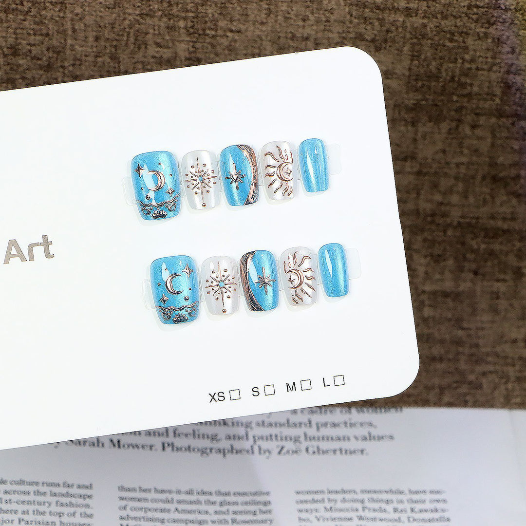 Celestial Press-On Nail Art Set Kalsten