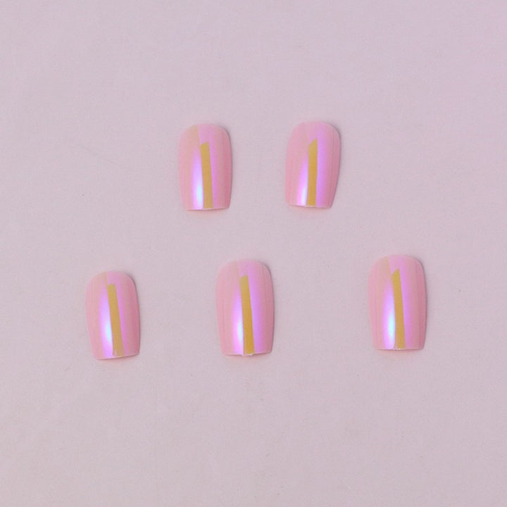 Natural French Tip Press-On Nails Kalsten