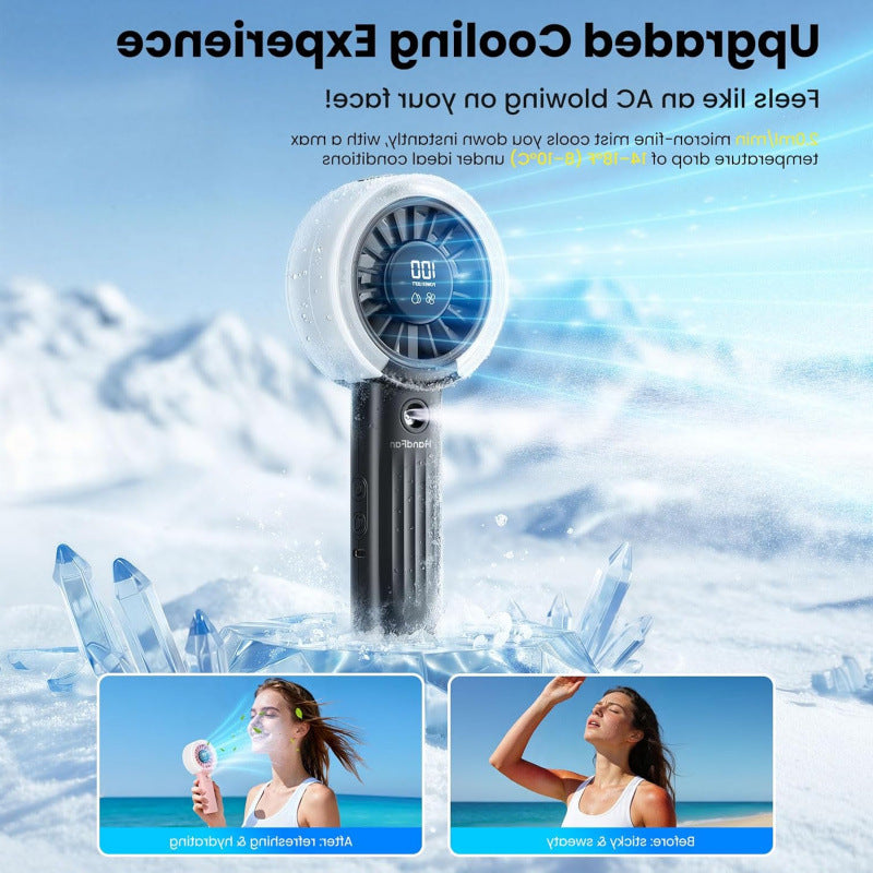Hand fan with portable cooling function Kalsten
