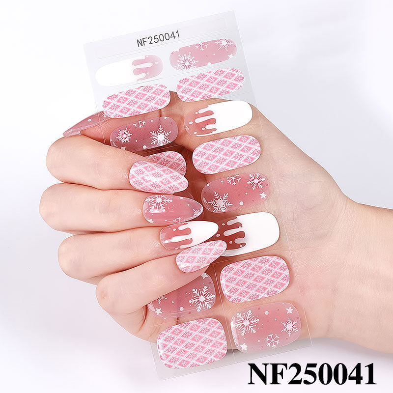 Festive-Themed Nail Art Stickers