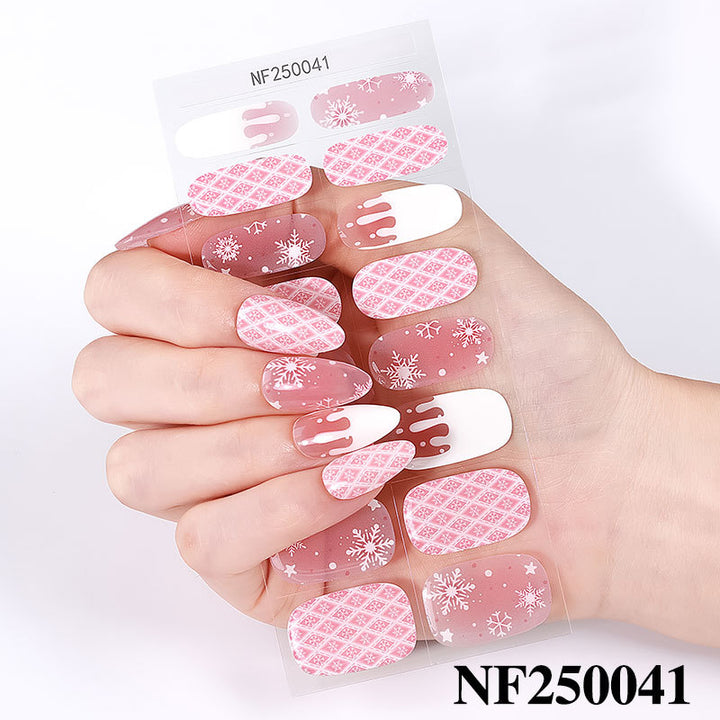 Festive-Themed Nail Art Stickers