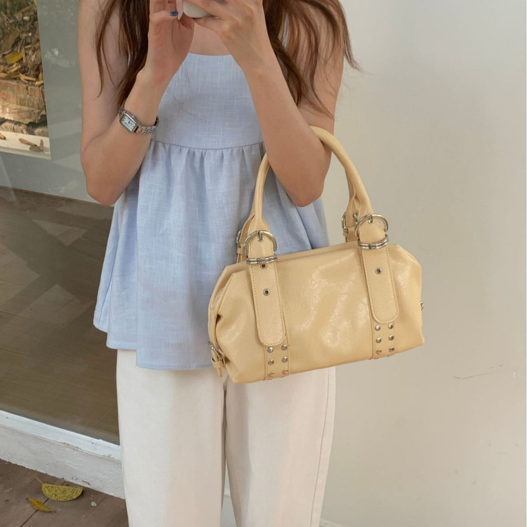 Decorative Studded Handheld Purse