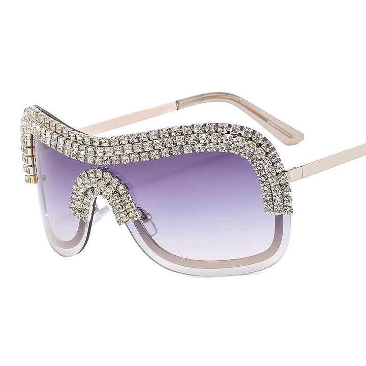 Ladies Glamorous Sunglasses with Sparkling Rhinestone Frame Kalsten