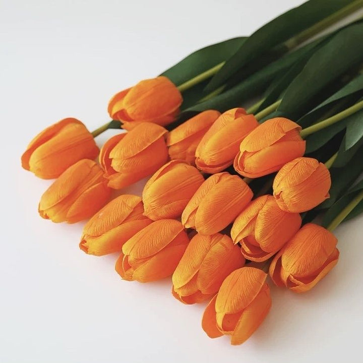 Realistic Artificial Tulip Flower Bouquet