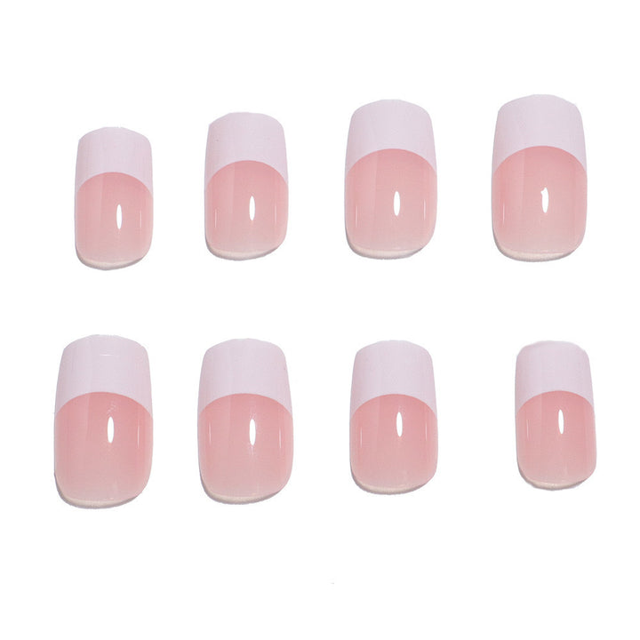 Artificial nail tips with elegant French design Kalsten