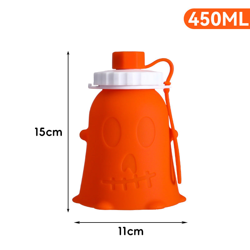 Ladies creative silicone drinking bottle in ghost design Kalsten