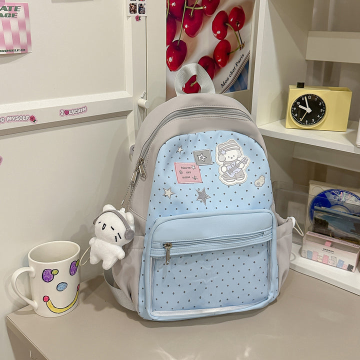 Fun-Themed Illustrated Backpack Kalsten