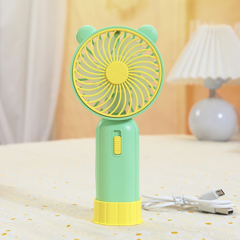 Women's portable hand fan in creative bear design Kalsten