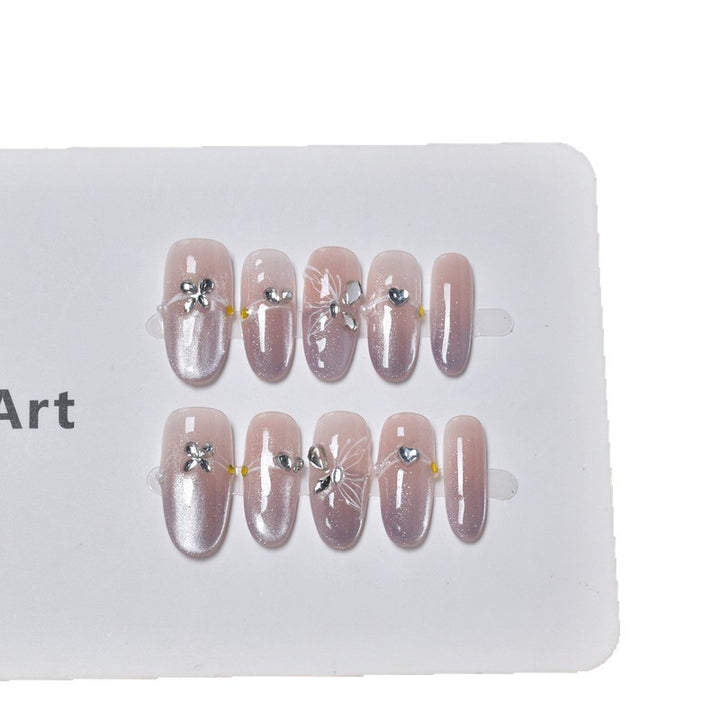 Decorative 3D Embellished Nail Extensions Kalsten
